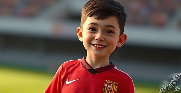 Llorenç recibió una camiseta firmada por los jugadores del Mallorca