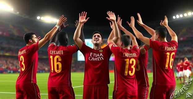 La Roma gana 1-2 en Niza