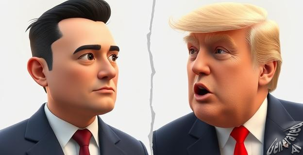 No se proporciona información sobre el fin del 'bromance' entre Musk y Trump