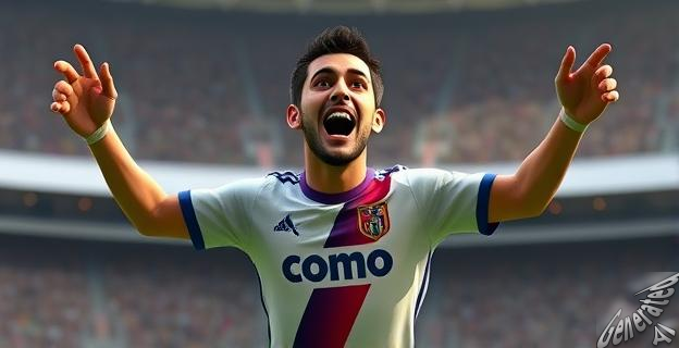 Jesús Rodríguez anotó un doblete en su sexto partido con el Como