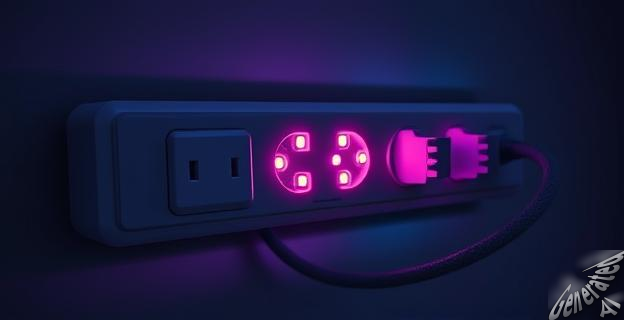 El Genki Moonbase es una regleta de enchufes con 7 puertos y diseño de ciencia ficción
