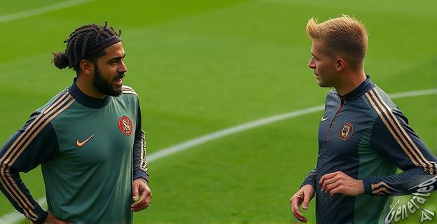 Lamine Yamal da toques a Huijsen