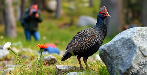 La multa por fotografiar un urogallo sin autorización puede ser de hasta 200.000 euros